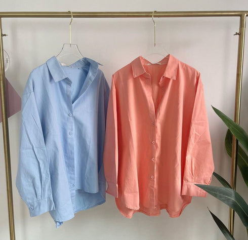 WANWAN Colourful Collar Shirt